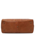 Tuscany Leather Lisbona &ndash; Nahkainen Viikonloppulaukku (Iso), Musta