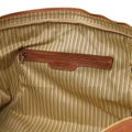 Tuscany Leather Lisbona &ndash; Nahkainen Viikonloppulaukku (Iso), Musta