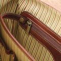 Tuscany Leather Mantova &ndash; Nahkainen &rdquo;Smart&rdquo; -salkku, Ruskea