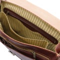 Tuscany Leather Mantova &ndash; Nahkainen &rdquo;Smart&rdquo; -salkku, Ruskea