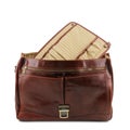 Tuscany Leather Mantova &ndash; Nahkainen &rdquo;Smart&rdquo; -salkku, Ruskea