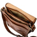 Tuscany Leather Nahkainen Hunaja Messenger olkalaukku