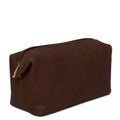 Tuscany Leather Smarty Tummanruskea toilettilaukku Large