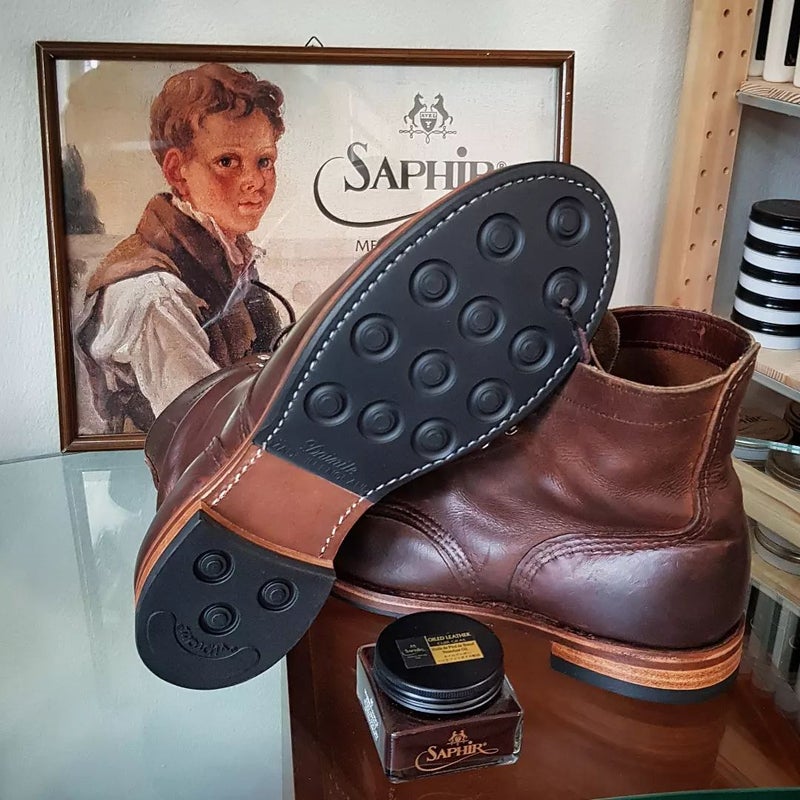 Red Wing Goodyer welt pohjaukset