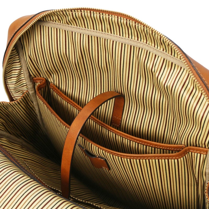 Tuscany Leather Bangkok &ndash; Nahkainen L&auml;pp&auml;rireppu (Iso), Ruskea