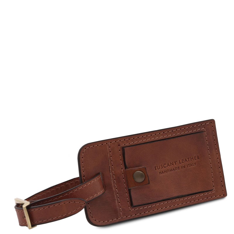 Tuscany Leather Lisbona &ndash; Nahkainen Matkakassi (Iso), Ruskea,